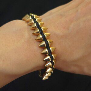 Gold Spiked Bracelet